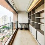Apartamento totalmente mobiliado com ar-condicionado localizado no coração do Brooklin!!!