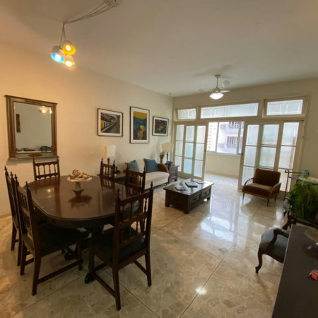 Apartamento com 2 dormitórios para alugar, 163 m² por R$ 6.400,00/mês - José Menino - Santos/SP