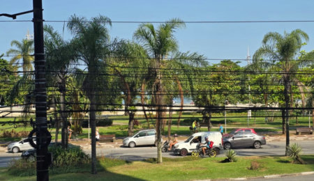 Apartamento com 2 dormitórios à venda, 56 m² por R$ 515.000,00 - José Menino - Santos/SP