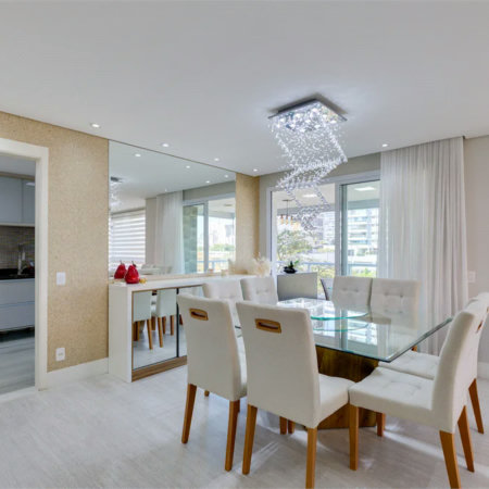 Apartamento à venda ou para alugar com 3 suítes em Cidade Monções, São Paulo, SP