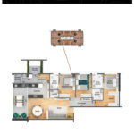 Apartamento à venda com 3 quartos, sendo 1 suíte, em Além Ponte, Sorocaba, SP