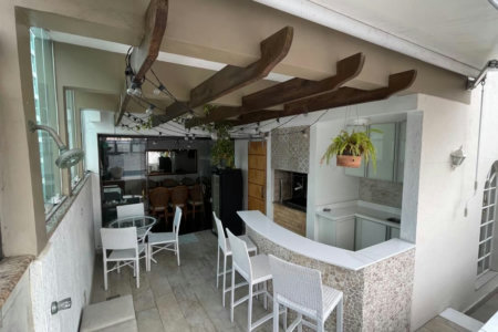 Cobertura à venda, 348 m² por R$ 3.900.000,00 - Aparecida - Santos/SP