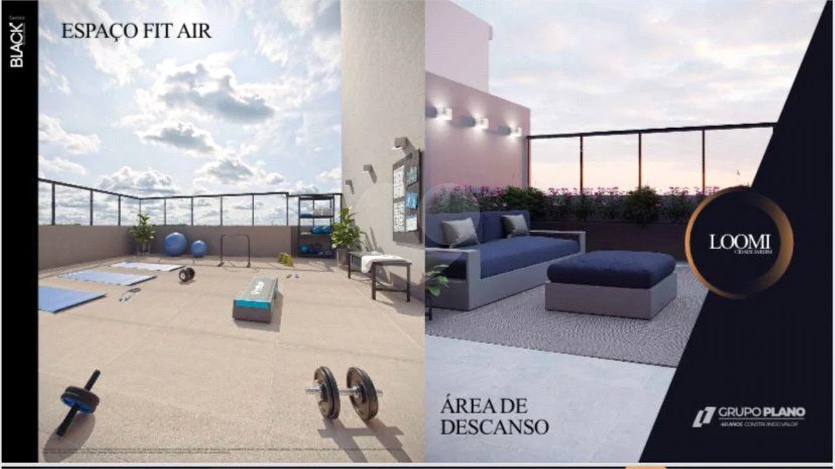 Apartamento LOOMI à venda, 2 dormitórios Cidade Jardim, São Carlos