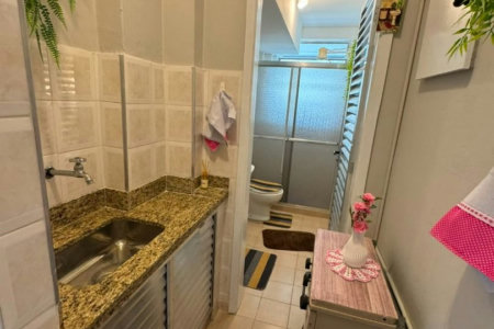 Apartamento à venda, 36 m² por R$ 350.000,00 - Boqueirão - Santos/SP