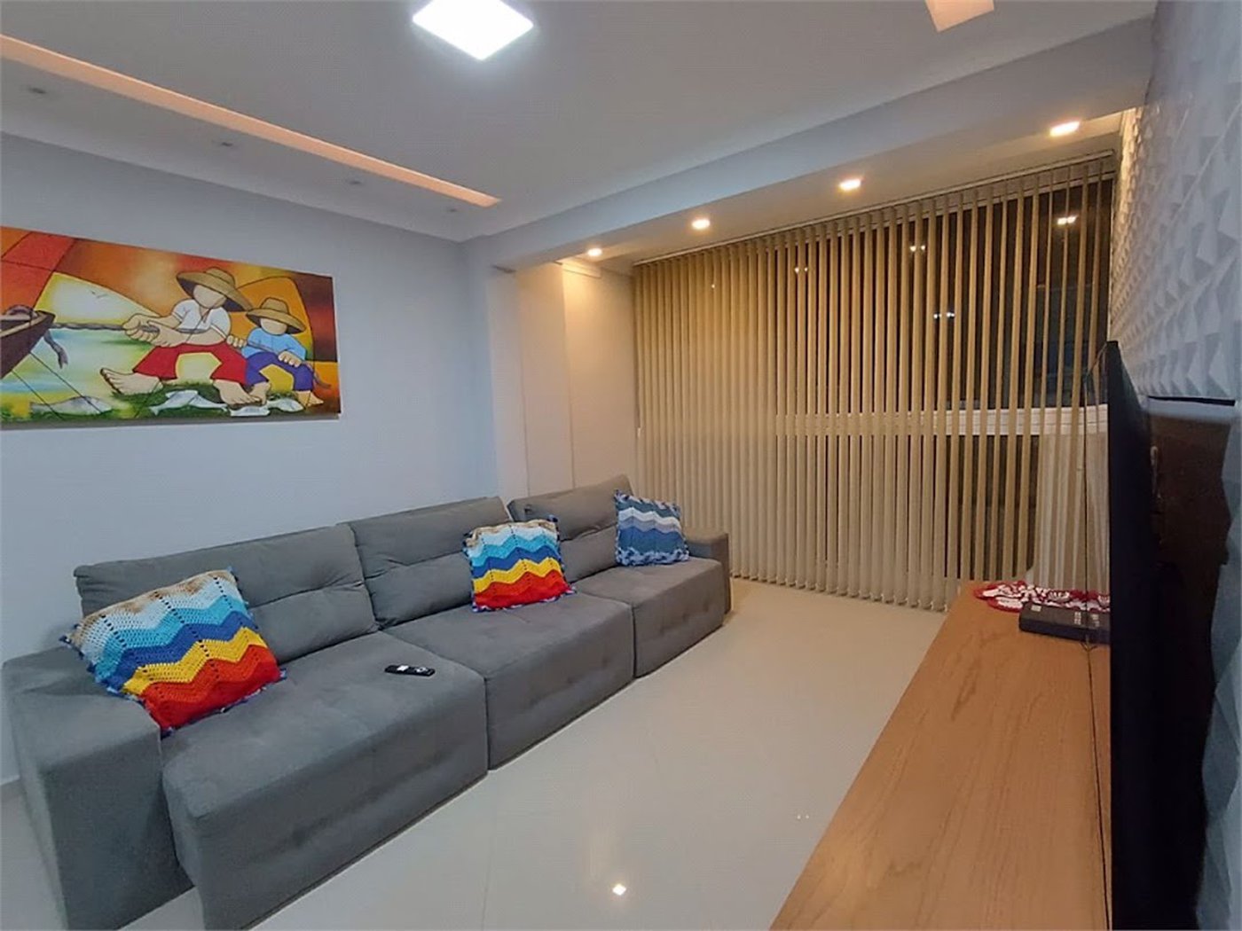 Apartamento Residencial à venda, Loteamento João Batista Julião, Guarujá - AP1731.