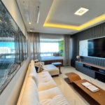 Apartamento com 1 quarto com hidromassagem e vista para o mar à venda em Aparecida - SP