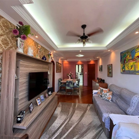 Apartamento à venda, 92 m² por R$ 690.000,00 - Campo Grande - Santos/SP