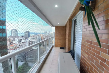 Apartamento com 2 dormitórios à venda, 97 m² por R$ 1.360.000,00 - Gonzaga - Santos/SP
