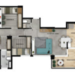 Apartamento à venda com 3 quartos, sendo 1 suíte, em Parque Campolim, Sorocaba, SP
