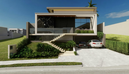 Casa à venda com 5 suítes no condomínio Damha IV, Presidente Prudente - SP