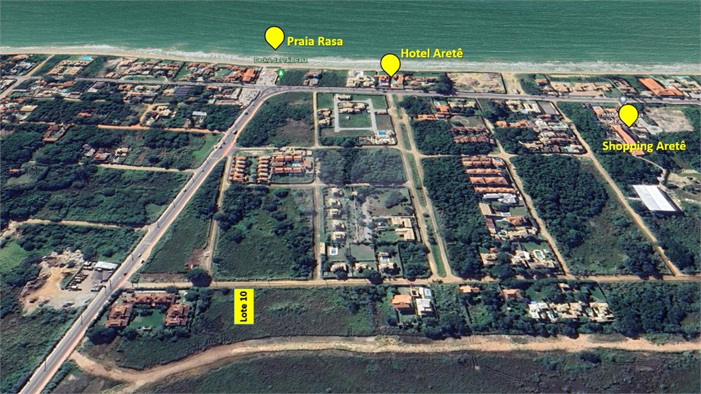 Terreno à venda em Praia Rasa, Armação dos Búzios, RJ