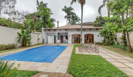 Casa à venda ou para alugar com 4 suítes em Brooklin Velho, São Paulo, SP