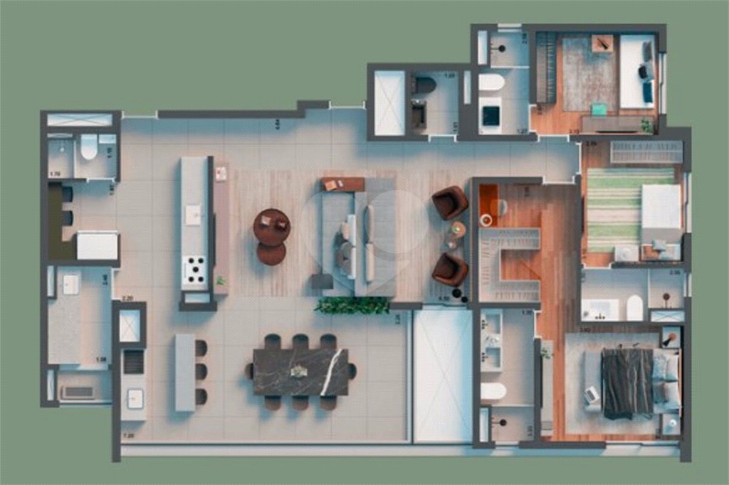 Apartamento à venda com 3 quartos em Vila Clementino, São Paulo, SP