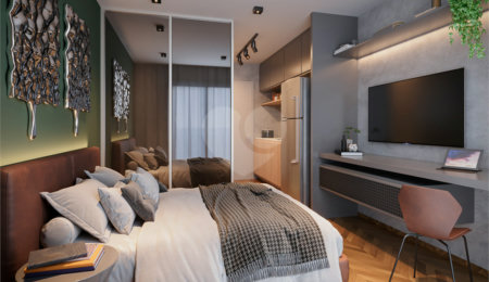 Studio à venda com 1 quarto em Perdizes, São Paulo, SP