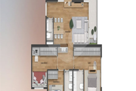Apartamento à venda com 3 suítes no Centro, Indaiatuba, SP