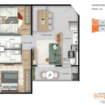 Apartamento à venda com 2 quartos, sendo 1 suíte, no Centro, Bom Jesus dos Perdões, SP