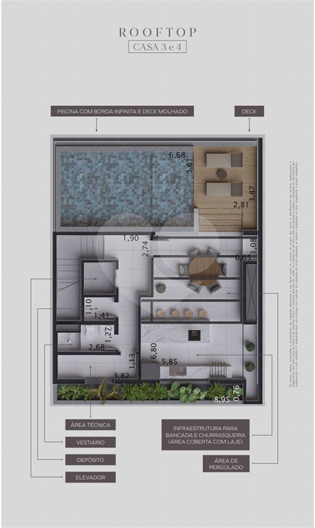 Casa à venda com 3 suítes no condomínio Casa Jardim Vila Nova Conceição, São Paulo - SP