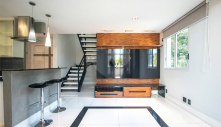 Apartamento à venda ou para alugar com 1 suíte em Panamby, São Paulo, SP