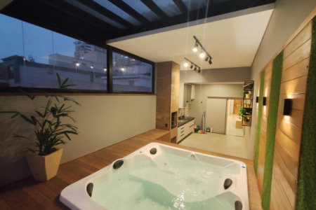 Cobertura com 3 dormitórios à venda, 225 m² por R$ 1.900.000,00 - Pompéia - Santos/SP