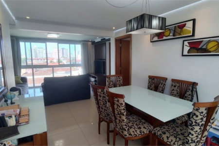 Apartamento com 3 dormitórios à venda, 100 m² por R$ 830.000,00 - Marapé - Santos/SP
