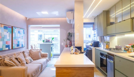 Apartamento à venda com 2 quartos, sendo 1 suíte,  em Jardim das Acácias, São Paulo, SP
