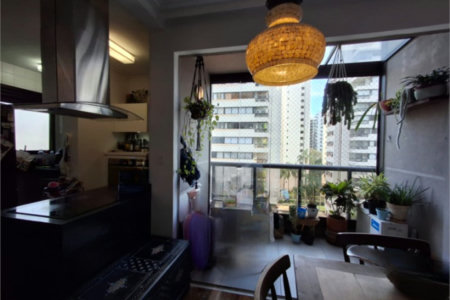 Apartamento à venda com 2 suítes em Indianópolis, São Paulo, SP