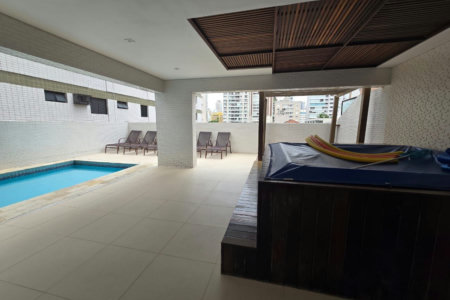 Apartamento com 1 dormitório, 45 m² - venda por R$ 670.000,00 ou aluguel por R$ 5.000,00/mês - Boqueirão - Santos/SP