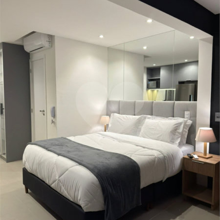 Apartamento à venda ou para alugar com 1 quarto em Cerqueira César, São Paulo, SP