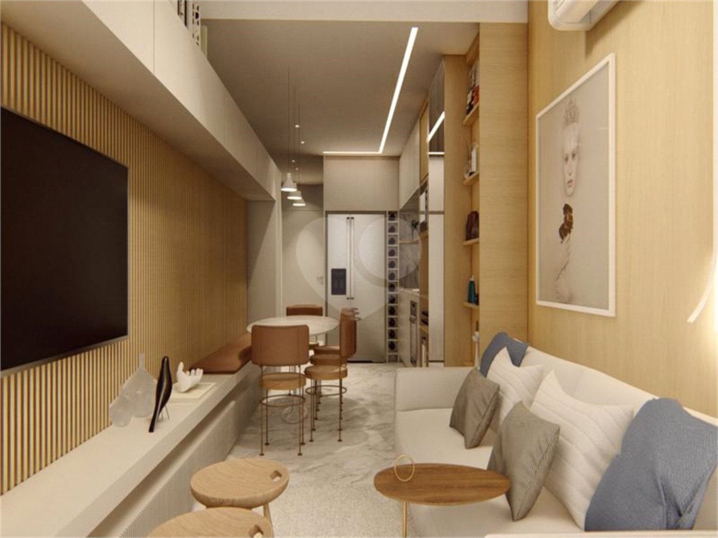Apartamento à venda com 1 suíte em Vila Nova Conceição, São Paulo, SP