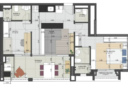 Apartamento à venda com 2 suítes em Pinheiros, São Paulo, SP