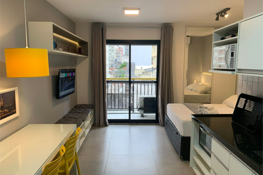 Apartamento à venda com 1 quarto em Republica, São Paulo, SP