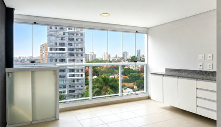 Apartamento à venda ou para alugar com 2 quartos, sendo 1 suíte,  em Campo Belo, São Paulo, SP