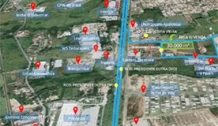 Terreno à venda ou para alugar em Residencial Esperança, Caçapava, SP