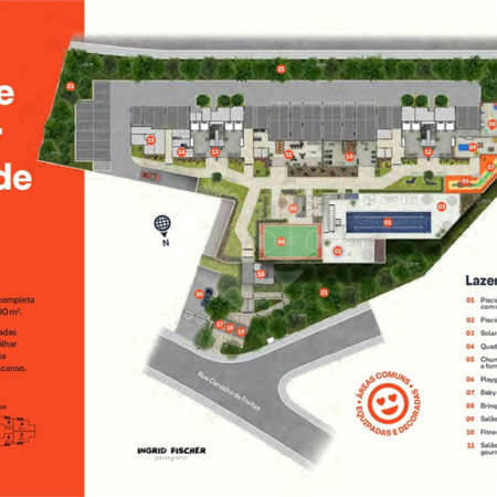 45m² - 2 dorm / 1 vaga