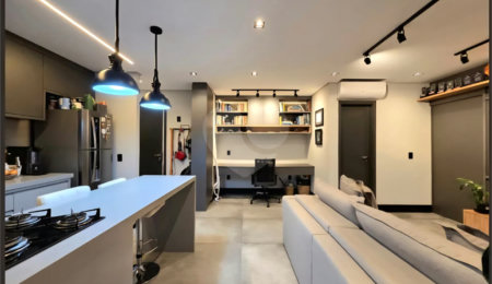 Apartamento à venda com 1 suíte em Indianópolis, São Paulo, SP