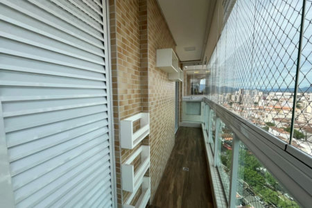Apartamento com 3 dormitórios à venda, 124 m² por R$ 2.200.000,00 - Boqueirão - Santos/SP