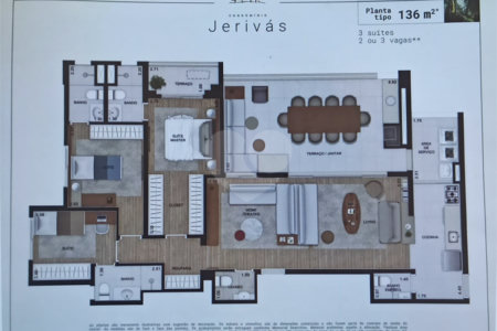 Apartamento à venda com 3 quartos, sendo 1 suíte,  em Vila Anastácio, São Paulo, SP