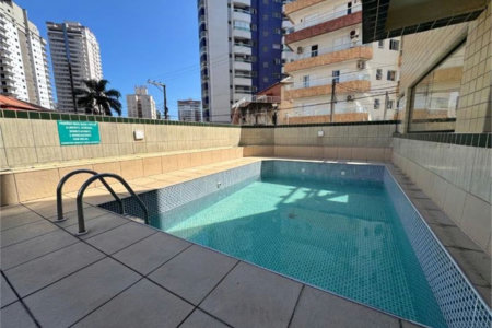 Apartamento Residencial à venda, Vila Guilhermina, Praia Grande - AP1208.