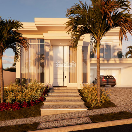 Terreno com Casa de Alto Padrão em Construção – Condomínio Alto do Sion