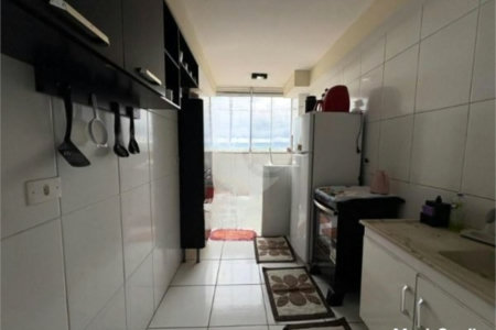 Apartamento com 50m², 2 dormitórios, 2 vagas, disponível para venda e locação, no bairro Água Chata, em Guarulhos.