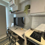 Studio mobiliado em andar alto com lazer completo em Indianópolis