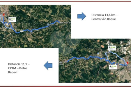 Área de terra de 156 mil m2 à venda em São Roque, zona mista (residencial/industrial)