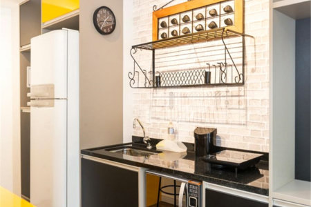 Excelente apartamento de 35m², mobiliado e com vaga, na Consolação