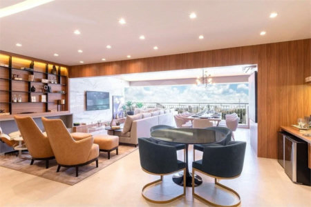Apartamento novo com 129m² na Mooca com 2 suítes e 2 vagas.