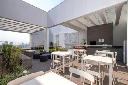 Excelente apartamento de 35m², mobiliado e com vaga, na Consolação