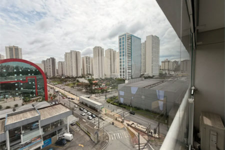 FLAT PREMIUM MOBILIADO NO MONDIAL HOME STAY | CENTRO DE SÃO BERNARDO DO CAMPO | 42 m² | VISTA LIVRE | 1 VAGA