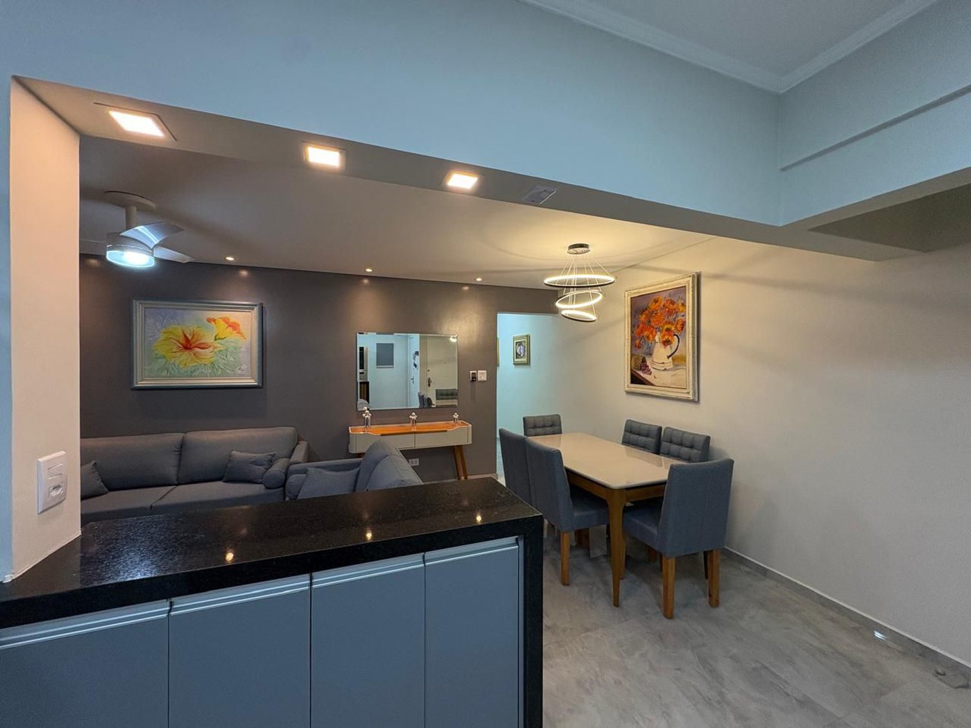 Apartamento com 2 dormitórios à venda, 96 m² por R$ 1.065.000,00 - Aparecida - Santos/SP