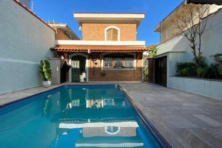 Casa com 4 dormitórios à venda, 380 m² por R$ 2.400.000,00 - Embaré - Santos/SP