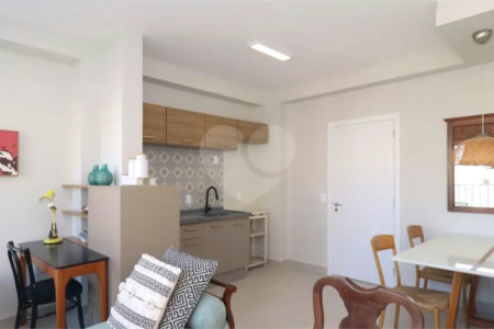 Apartamento à venda ou para alugar com 1 quarto em Cerqueira César, São Paulo, SP
