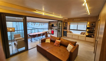 Apartamento à venda ou para alugar com 3 suítes em Brooklin Paulista, São Paulo, SP